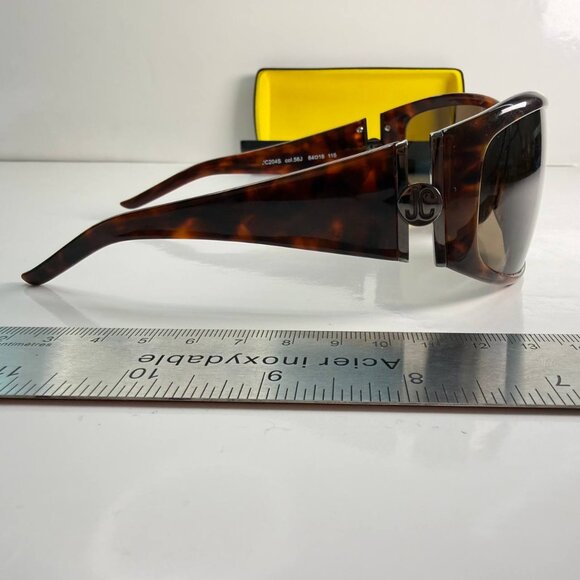 Just Cavalli Oversized Tortoise Sunglasses – Model JC204S – With Hard Case - Picture 12 of 14